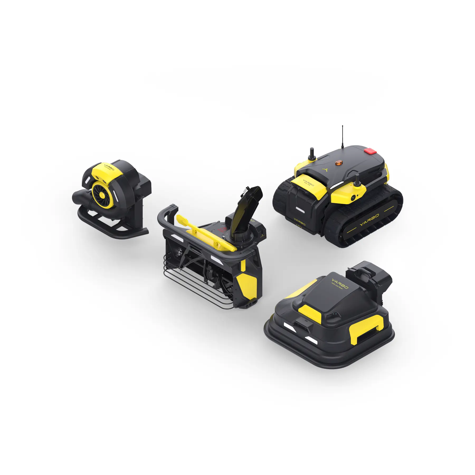 4-in-1 Yard Robot angle 1