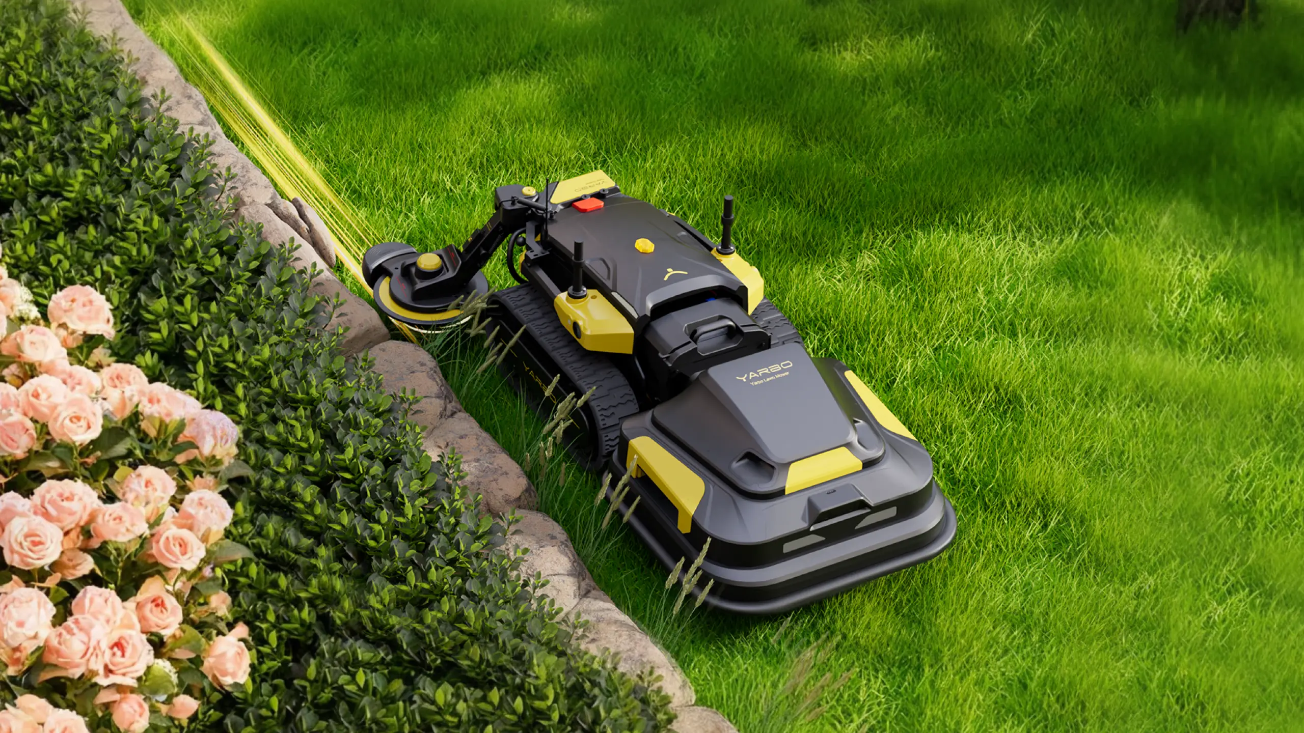 Yarbo Trimmer angle 2