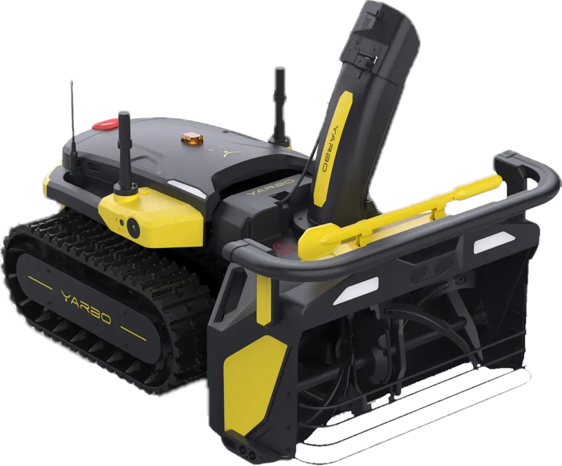 Yarbo Core with the Snow Blower module